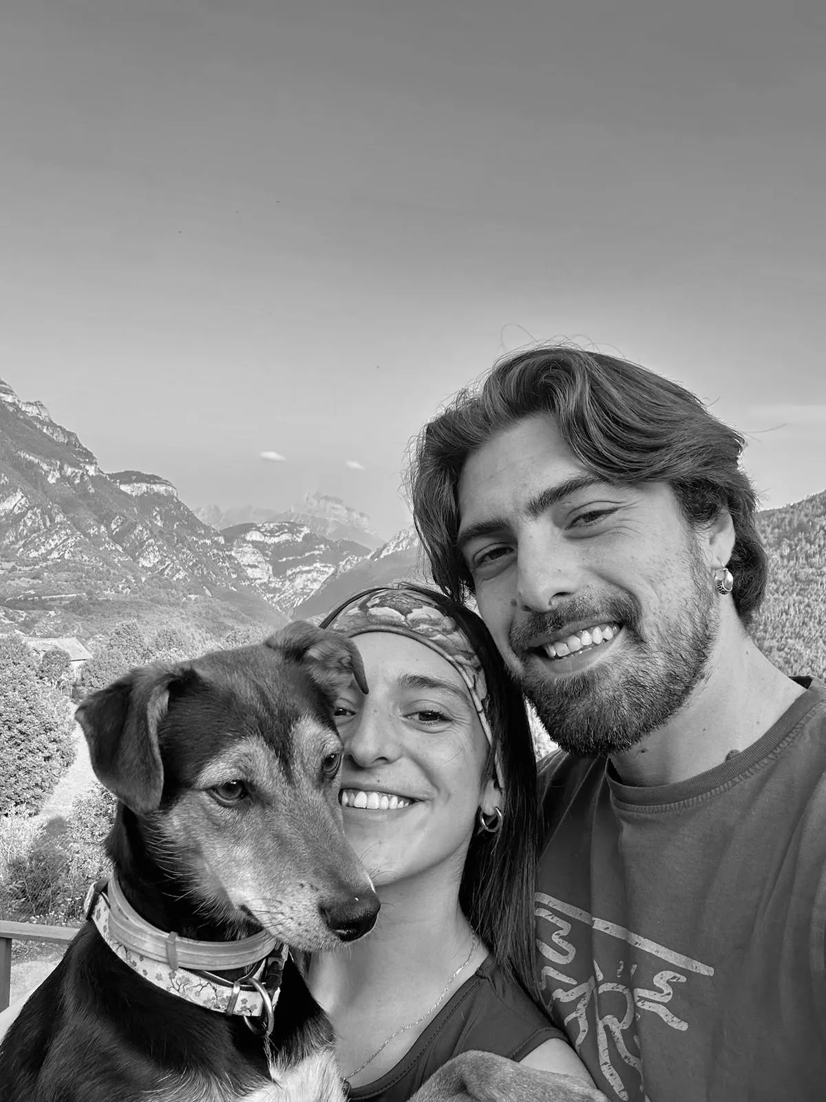 Elisa, Pedro y Tuca juntos